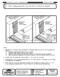 VF-12A.1B- Parapet/Curb with Separate Membrane - Bead Applied CAD drawing