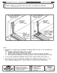 VF-12B.2B- Parapet/Curb with Continuous Membrane - Bead Applied CAD drawing