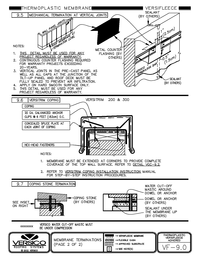 VF-9.0 - Membrane Terminations (PAGE 2 OF 2) CAD drawing