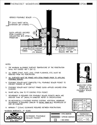 VGC-16.3 EPDM - Extended Pourable Sealer Pocket CAD drawing