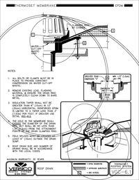 VGC-6.1 EPDM - Roof Drain CAD drawing