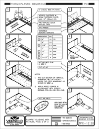 TPC-12.2B PAGE 2 OF 2 TPO - Parapet Flashing with PS RUSS, PAGE 2 OF 2 CAD drawing