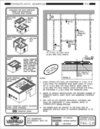 TPMA-2.0B TPO - TPO Membrane Securement with PS RUSS CAD drawing