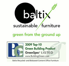 workstations and tables by Baltix Sustainable Furniture