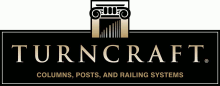 wood and pvc columns by Turncraft