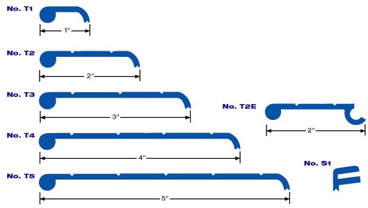 Accurate Metal Weather Strip Co., Inc. Hinged Door Weatherstrip Saddles/Sectional<BR><BR>