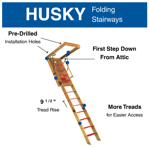 Bessler Stairway Co. (a Div. of ASI) Folding Stairs
