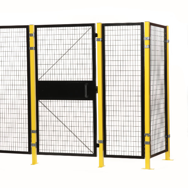 Folding Guard Robotic Cell and Machine Guarding<BR><BR>