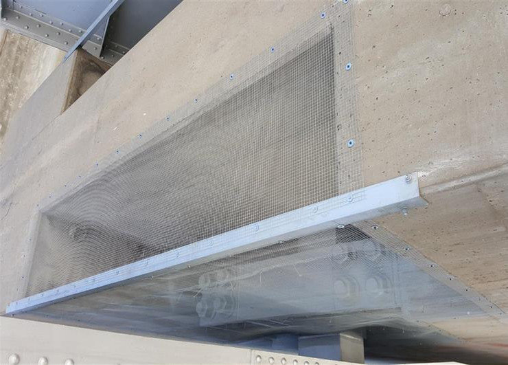 Nixalite Architectural Bird Control Steel Mesh Barriers