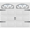 Richards-Wilcox Canada Carraige House Steel Garage Door with Wrought Iron<BR><BR>