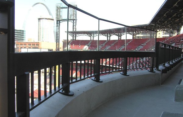 Staging Concepts, Inc. Glass Railing<BR><BR>