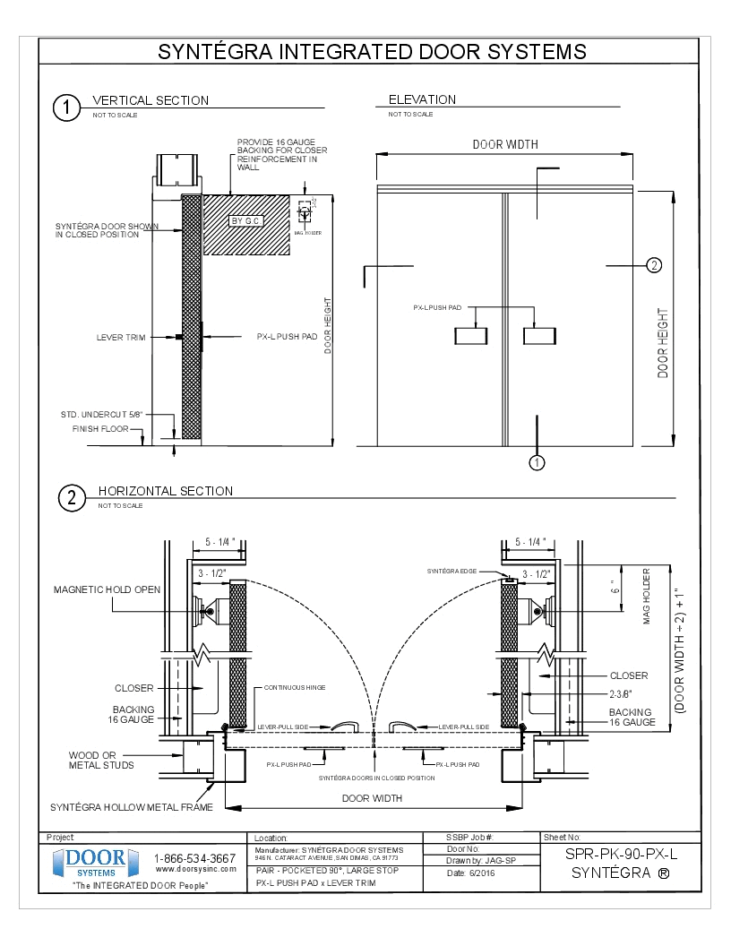 Integrated Door Opening Assemblies Openings Download Free CAD