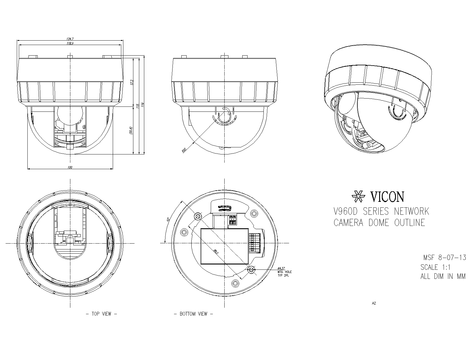 Video Surveillance Electronic Safety and Security FREE CAD Drawings