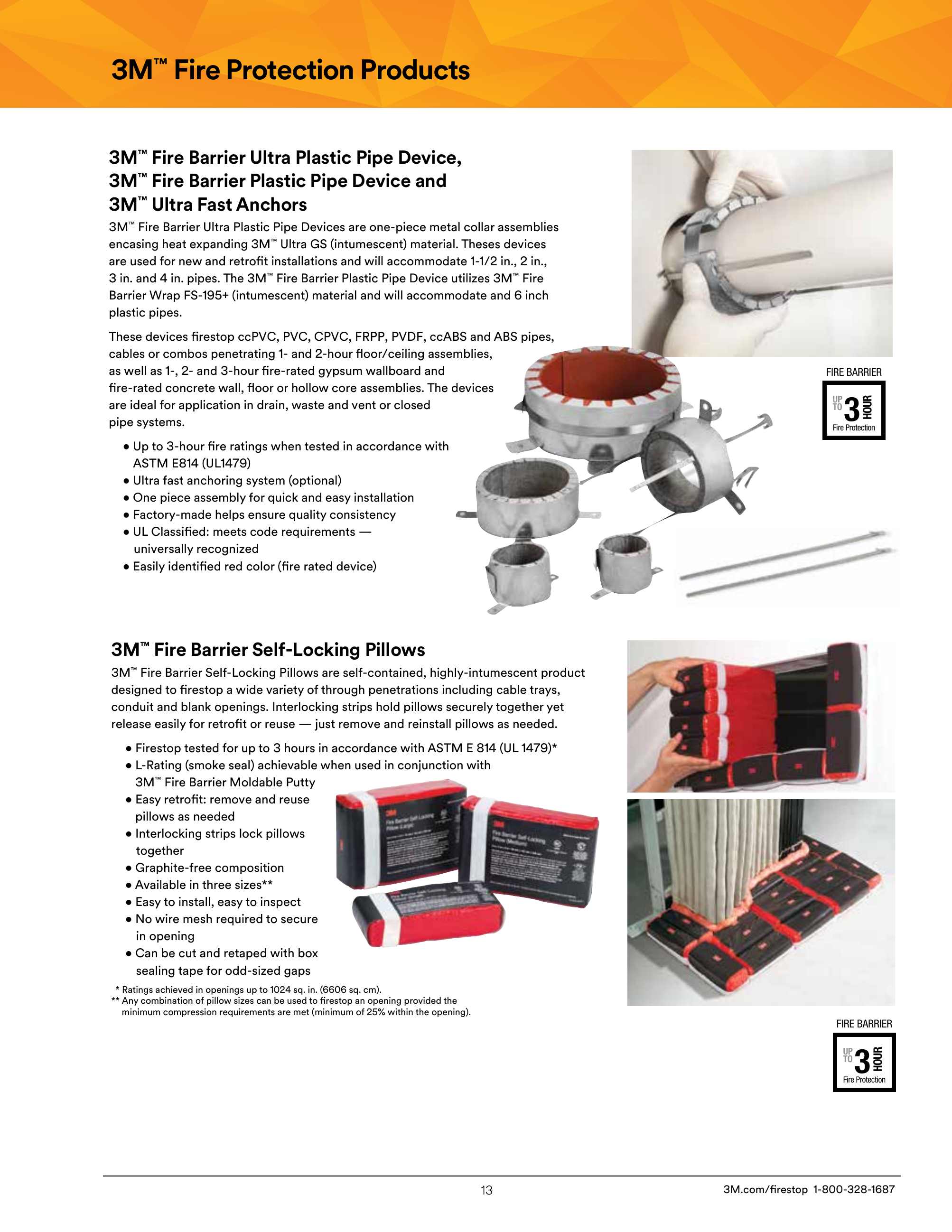 3M Fire Protection Products, Catalogs, Full Line Catalog ARCAT