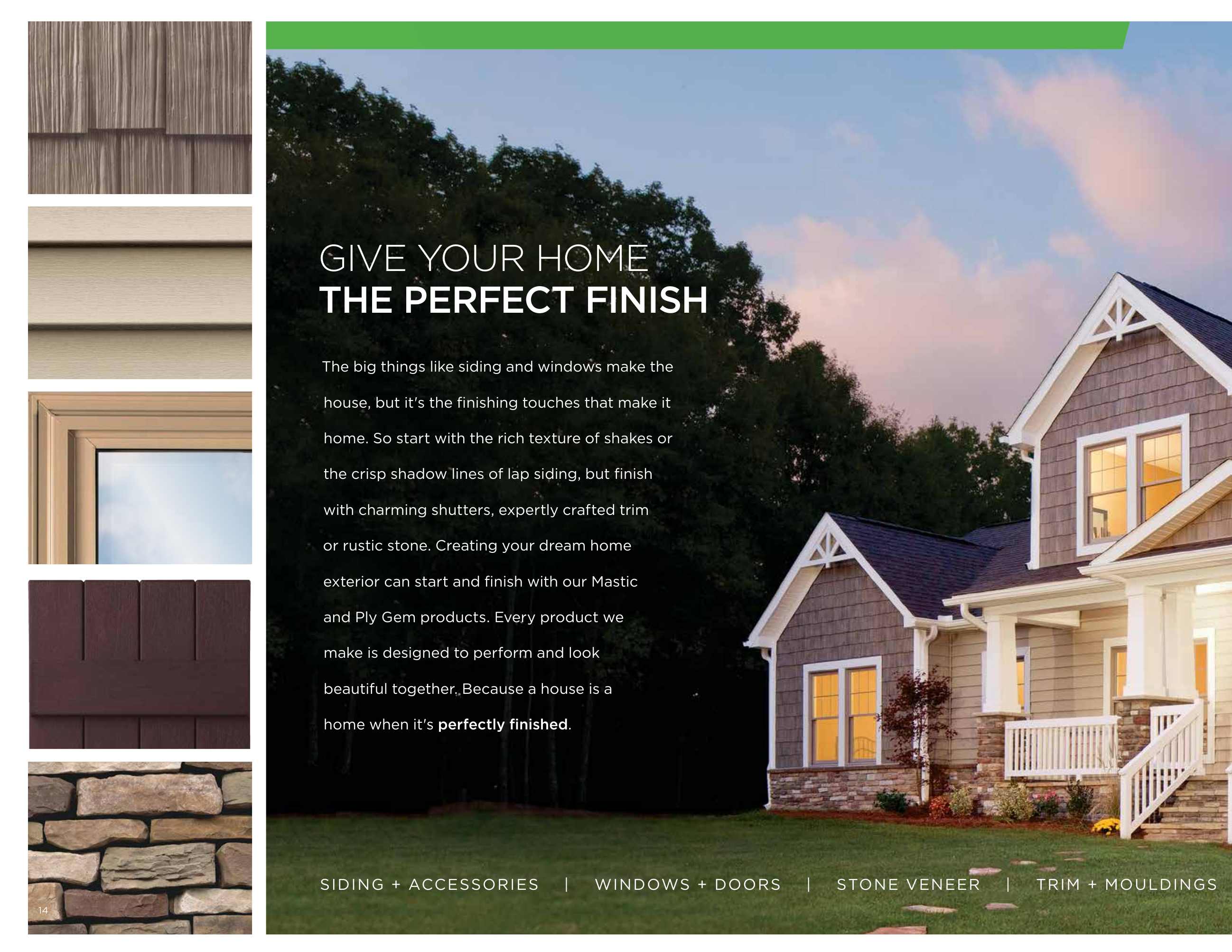 Mastic by Ply Gem, Catalogs, Ovation ARCAT