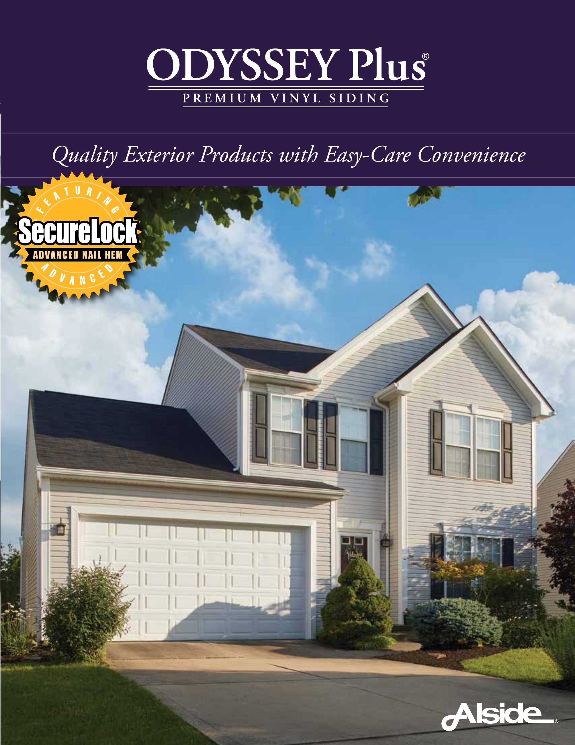 Alside, Catalogs, Odyssey Plus Brochure ARCAT