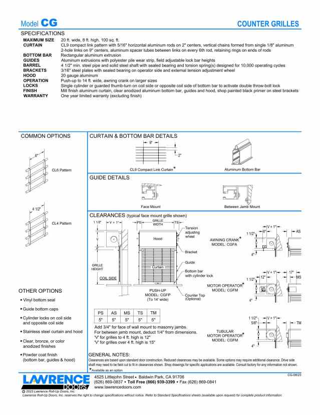 Product catalog