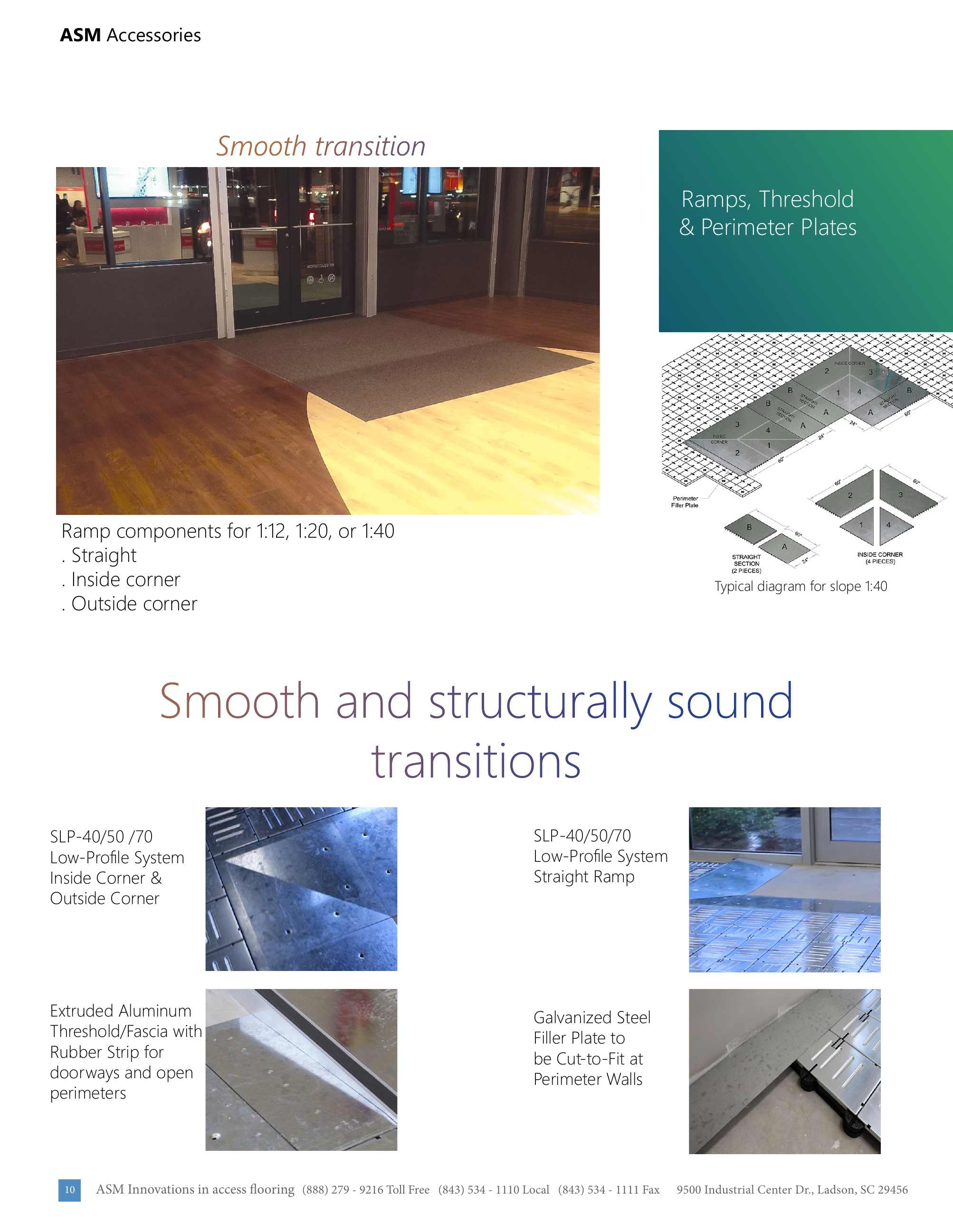 ASM Modular Systems, Inc., Catalogs, Access Flooring ARCAT