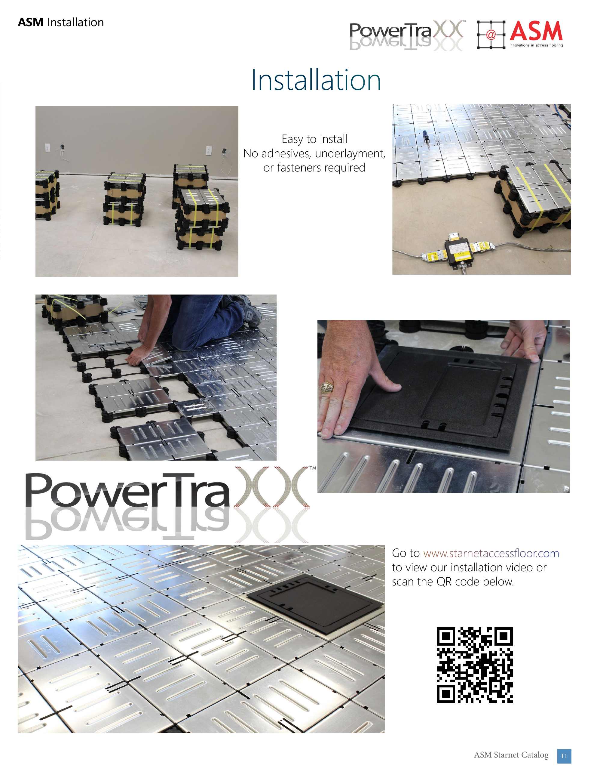 ASM Modular Systems, Inc., Catalogs, Access Flooring ARCAT