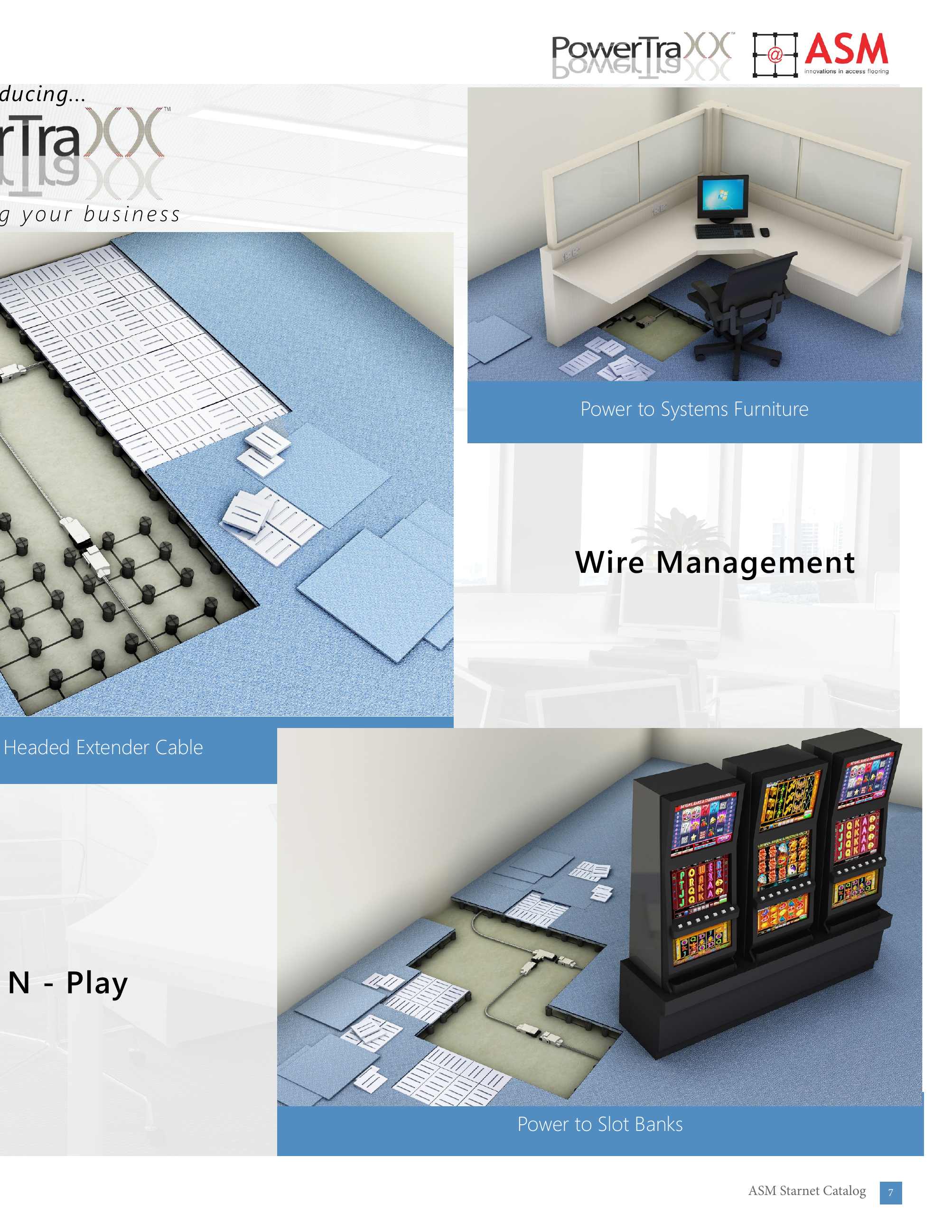 ASM Modular Systems, Inc., Catalogs, Access Flooring ARCAT