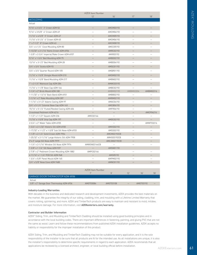 Product catalog