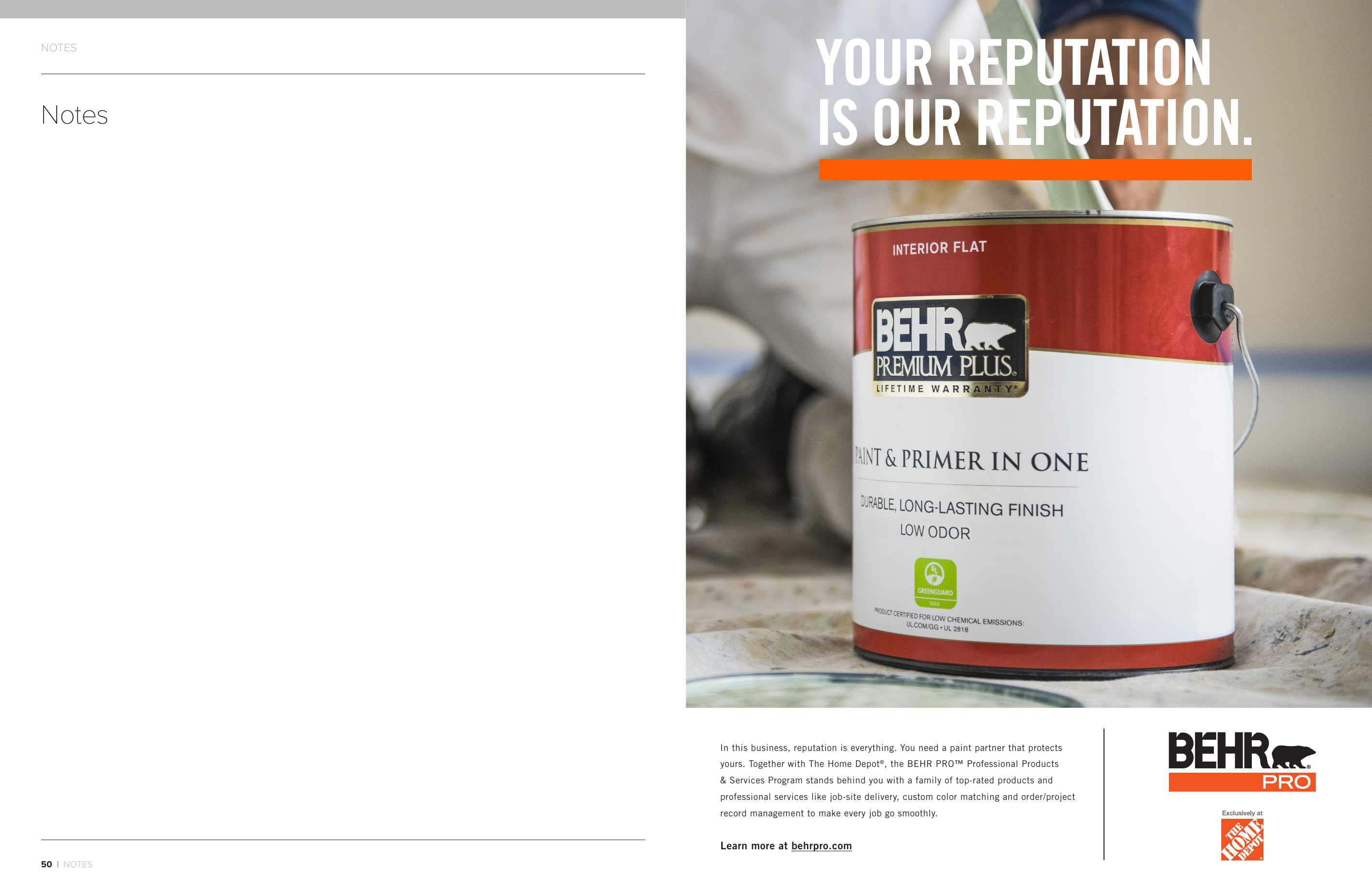 Behr Paint Company, Catalogs, Behr Kilz Products & Services Reference