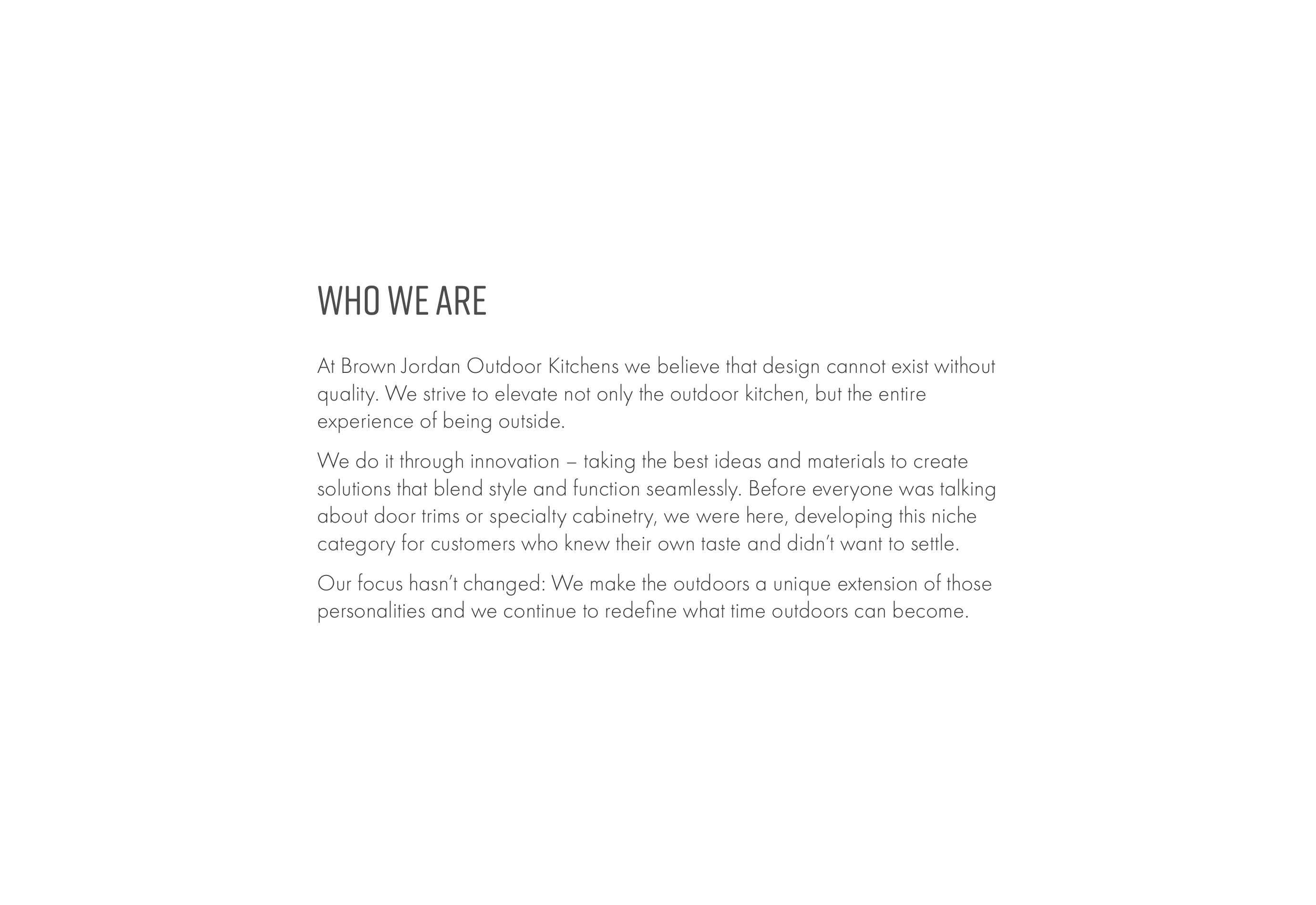 Brown Jordan Outdoor Kitchens, Catalogs, Catalog ARCAT