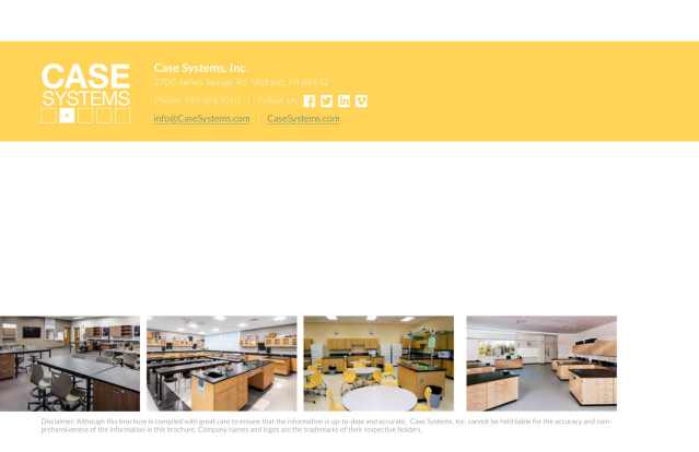 Case Systems, Inc., Catalogs, LabCoach Brochure | ARCAT