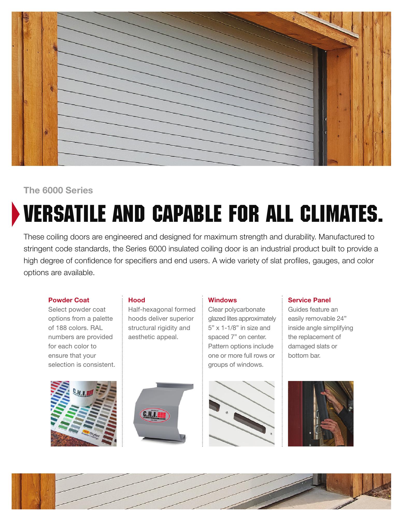 C.H.I. Overhead Doors, Catalogs, Rolling Steel Insulated Service Doors ...
