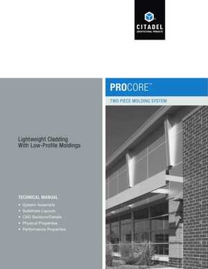 <!-- 060 -->ProCore - Two Piece Molding System