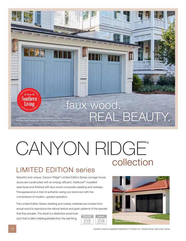 Clopay Corporation, Catalogs, The Imagine Brochure ARCAT