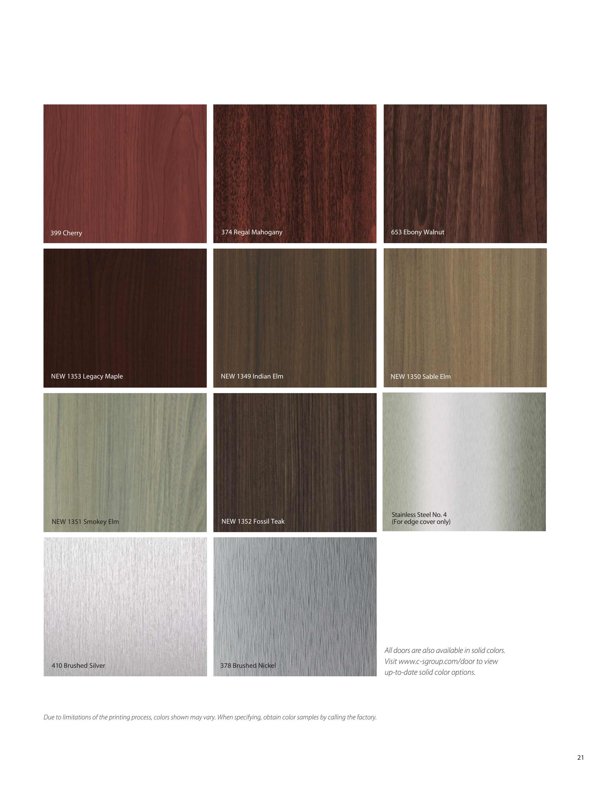 Construction Specialties, Inc., Catalogs, Acrovyn Doors ARCAT