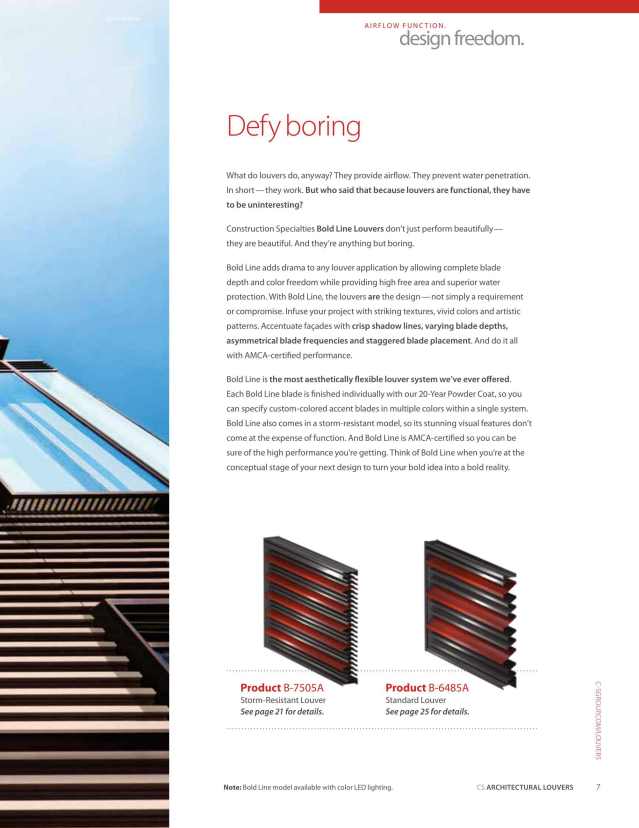 Product catalog