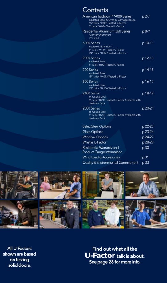 Product catalog