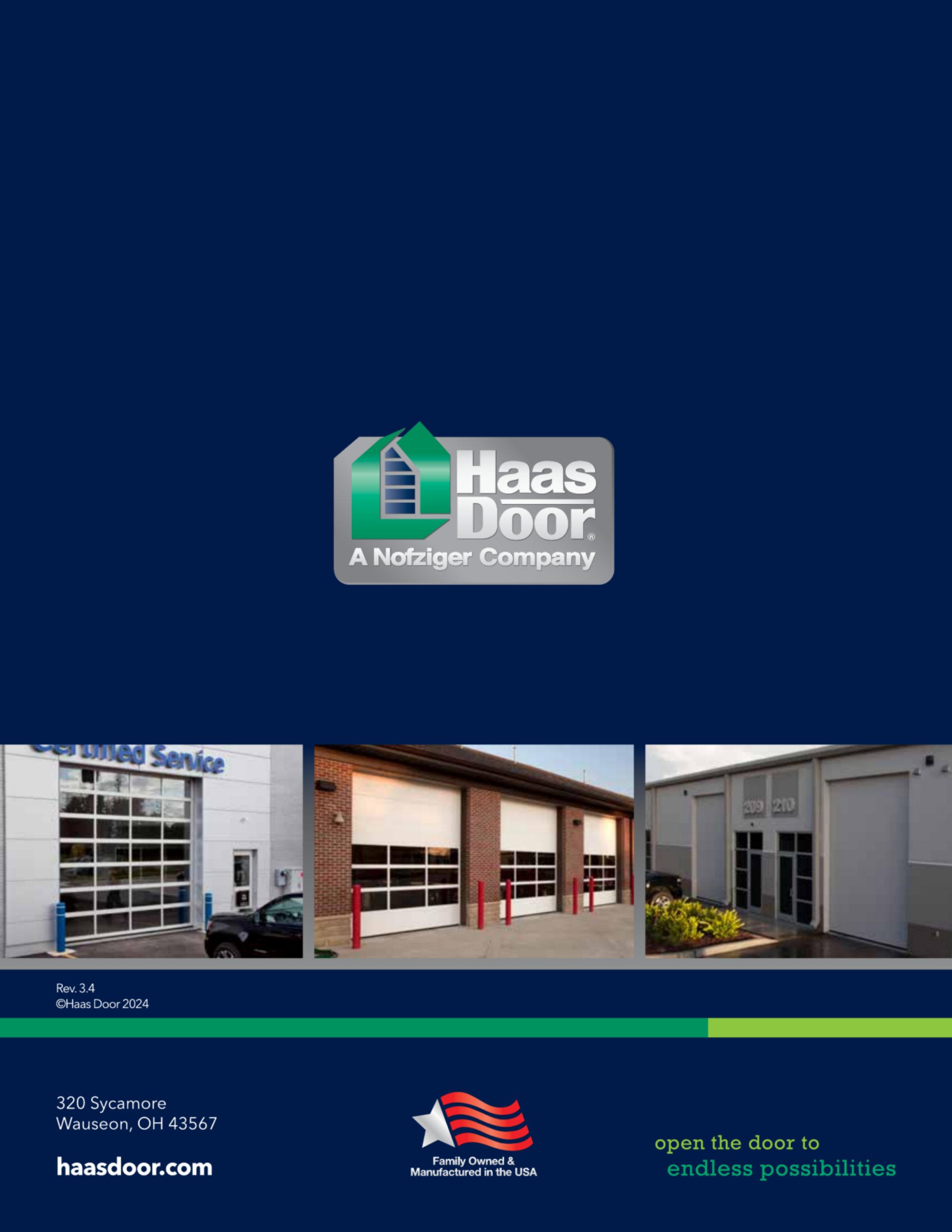 Haas Door Co., Catalogs, Commercial Product Line ARCAT