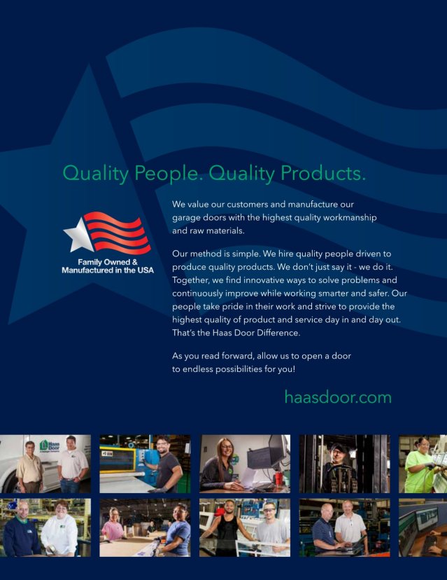 Haas Door Co., Catalogs, Commercial Product Line ARCAT