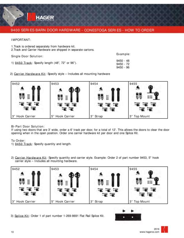 Hager Companies, Catalogs, Door Hardware Catalog ARCAT