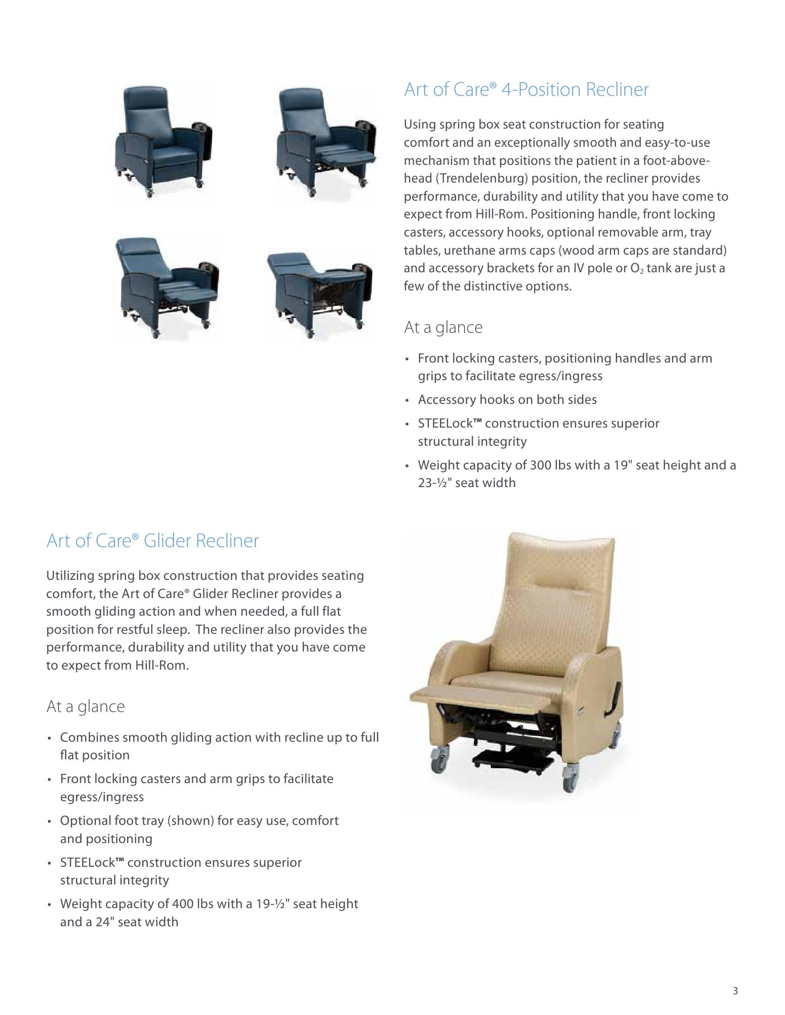 Hillrom, Catalogs, Furniture Collection ARCAT