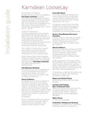 <!-- 019 -->LooseLay Installation Guide