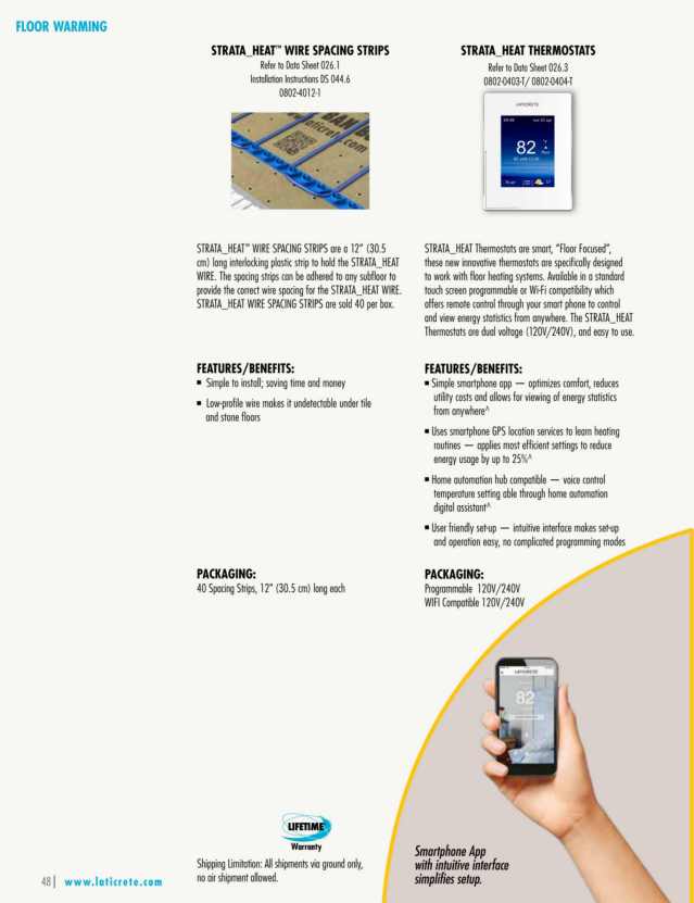 Product catalog