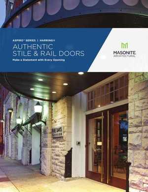 ASPIRO - Authentic Stile & Rail Doors