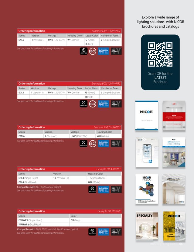 Product catalog