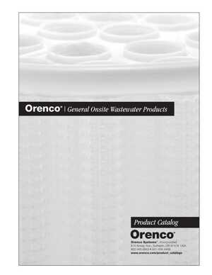 <!-- 026 -->General Onsite Wastewater Products