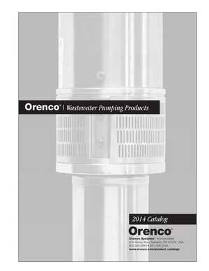 <!-- 024 -->Wastewater Pumping Products