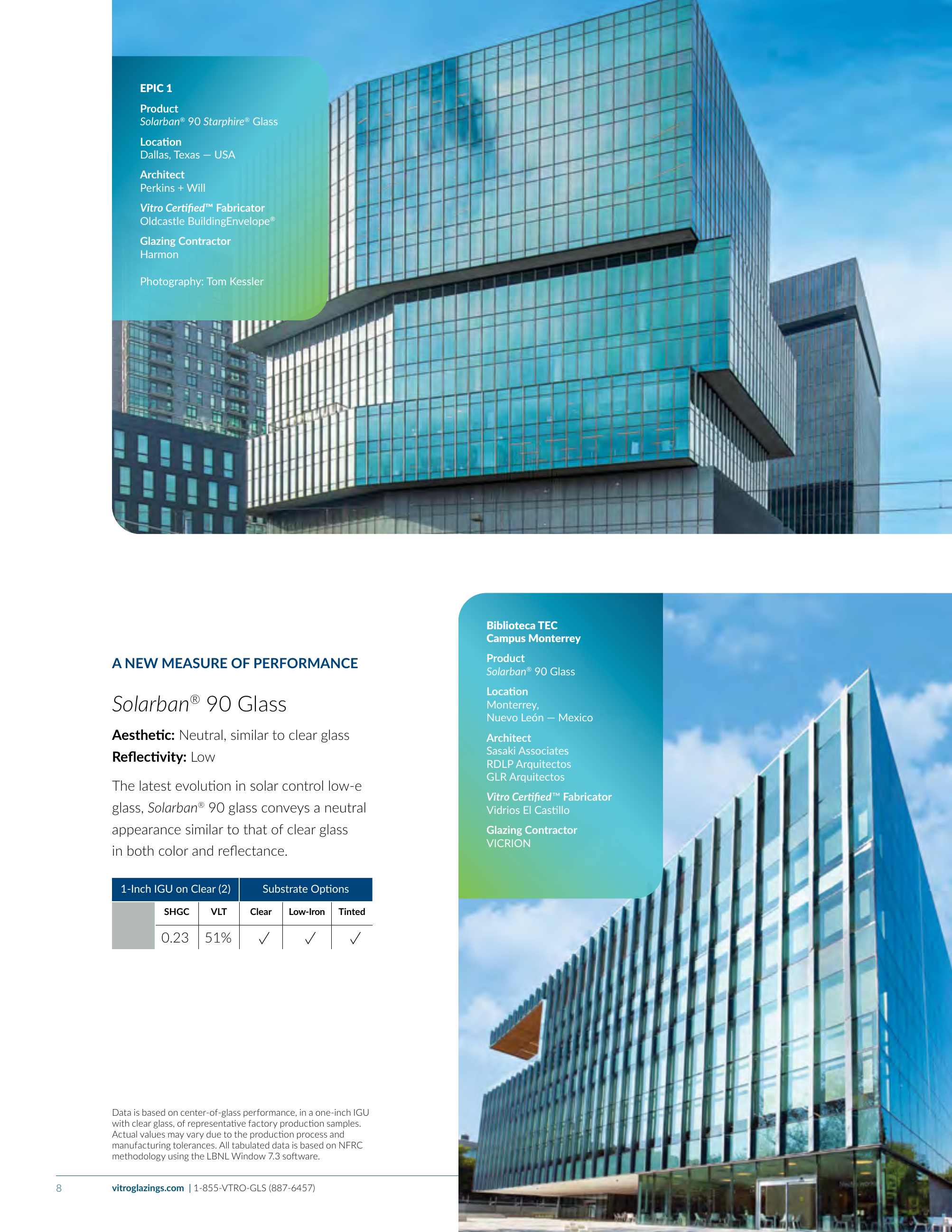Vitro Architectural Glass (Formerly PPG Glass), Catalogs, Vitro