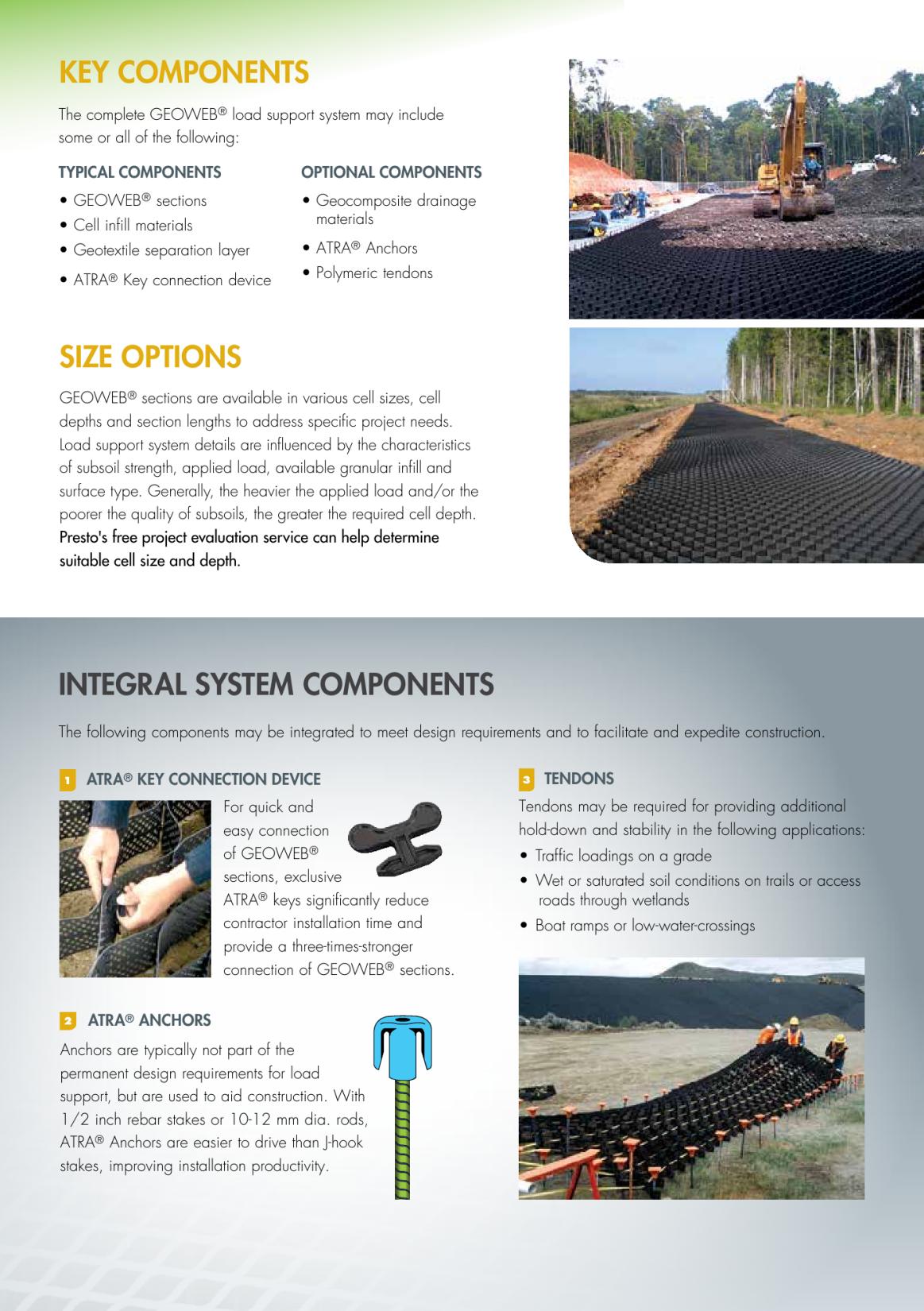 Presto Geosystems, Catalogs, Geoweb Load Support Overview ARCAT