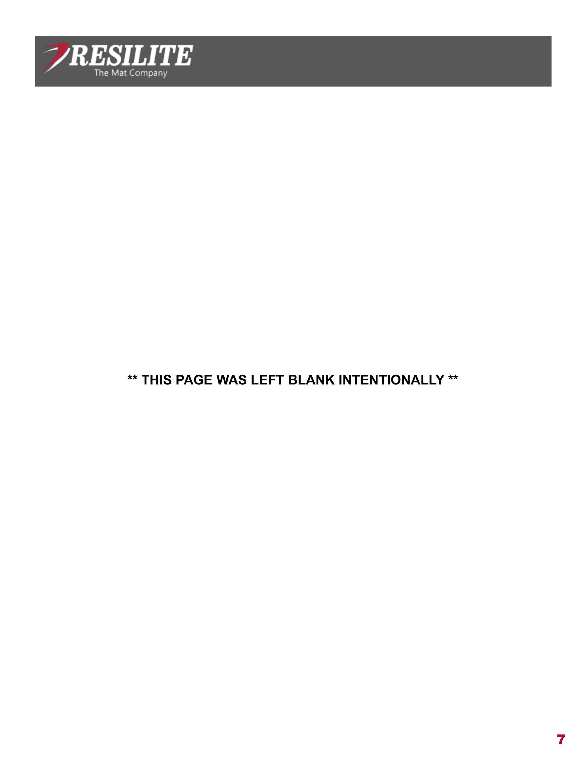 Resilite Sports Products, Inc., Catalogs, KWIKSTIK Wall Padding