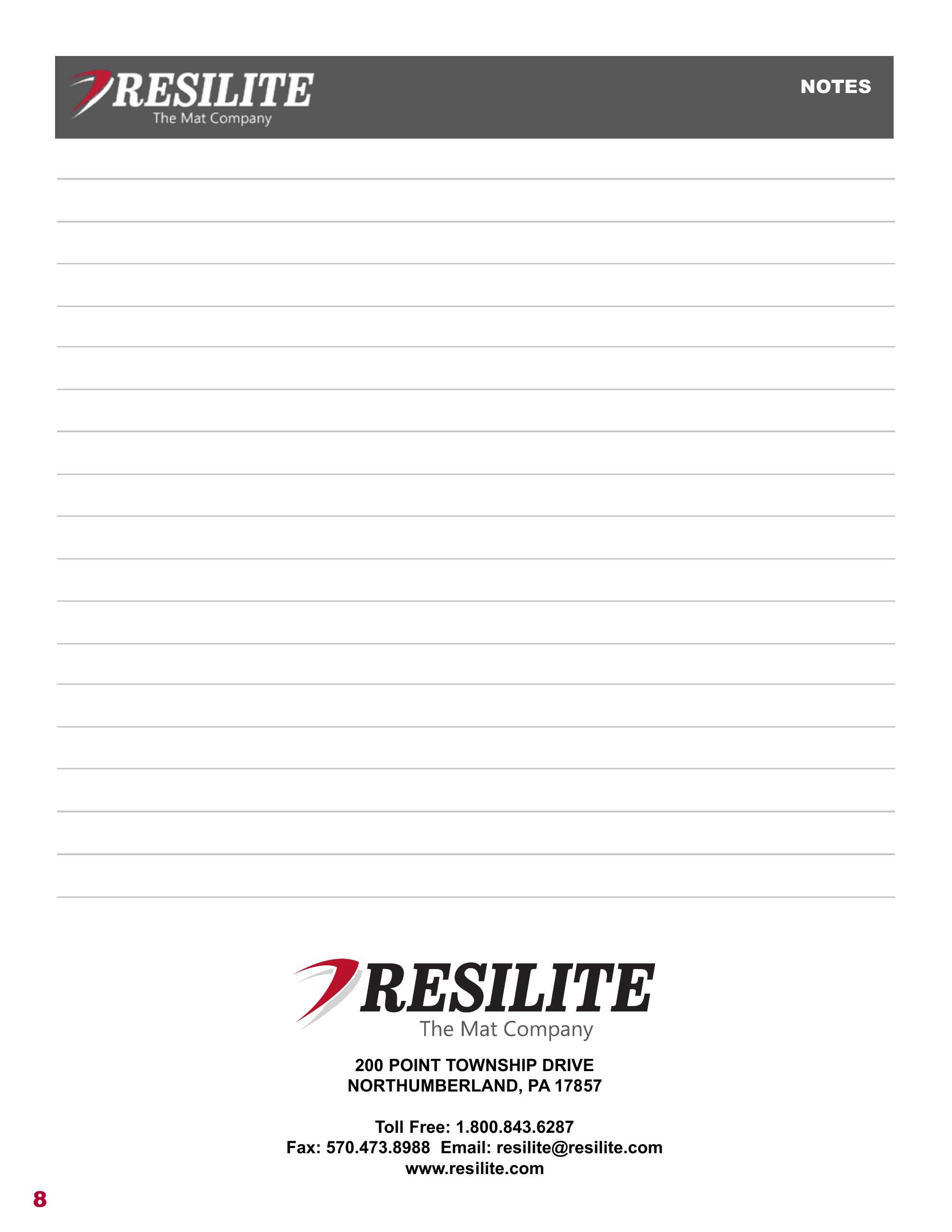 Resilite Sports Products, Inc., Catalogs, KWIKSTIK Wall Padding
