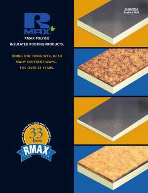 <!-- 018 -->RMAX POLYISO INSULATED ROOFING PRODUCTS
