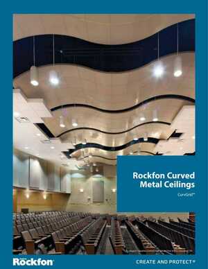 <!-- 014 -->Rockfon Curved Metal Ceilings